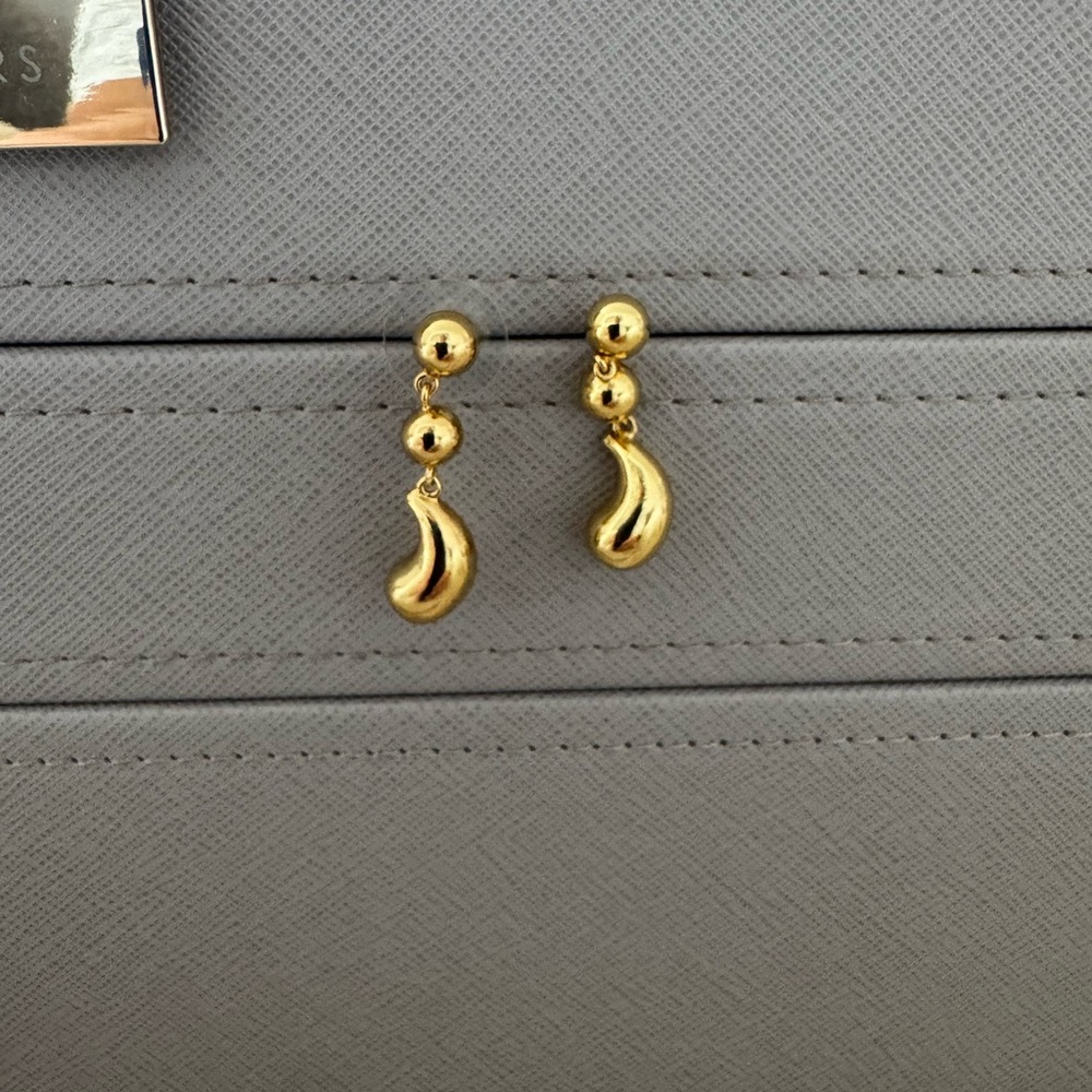 J. Crew Gold Drop Earrings